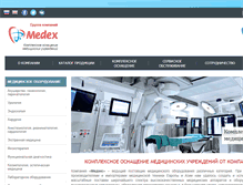 Tablet Screenshot of medex.su
